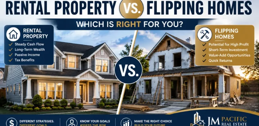 Rental Property vs. Flipping Homes: Which Is Right for You?